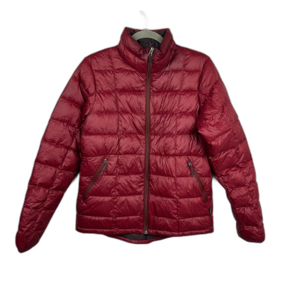 REI CO OP Red Puffer Insulated Hiking Snow Jacket Coat Women's Size Small - Picture 2 of 10
